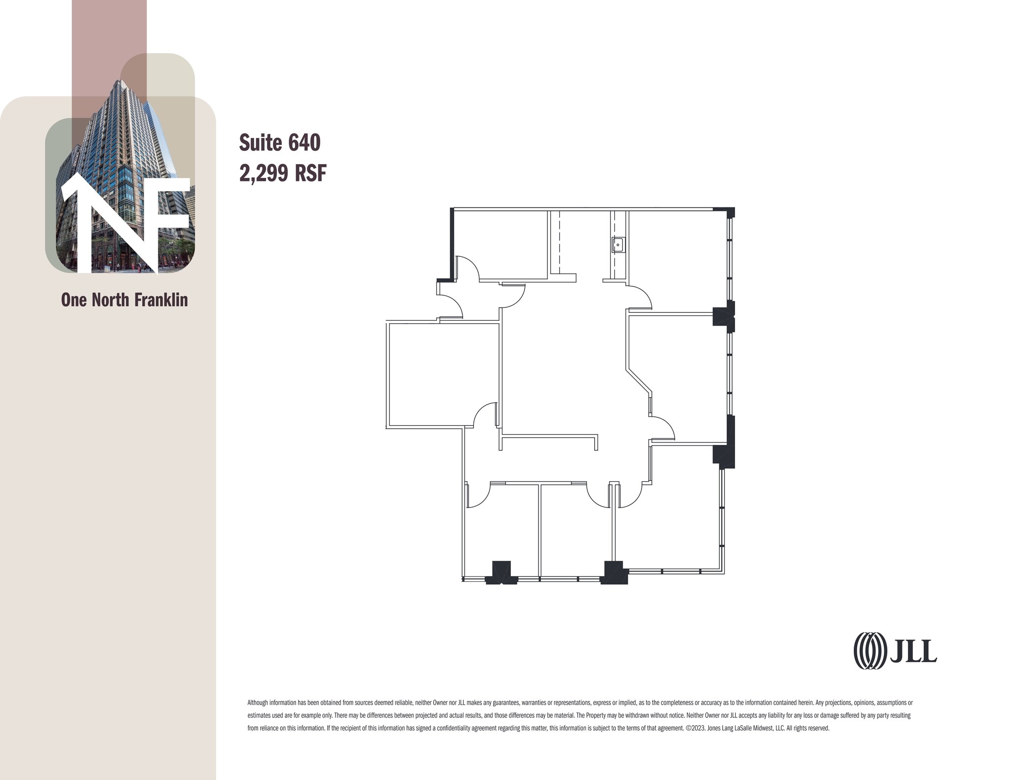 1 N Franklin St, Chicago, IL à louer Plan de site– Image 1 sur 1