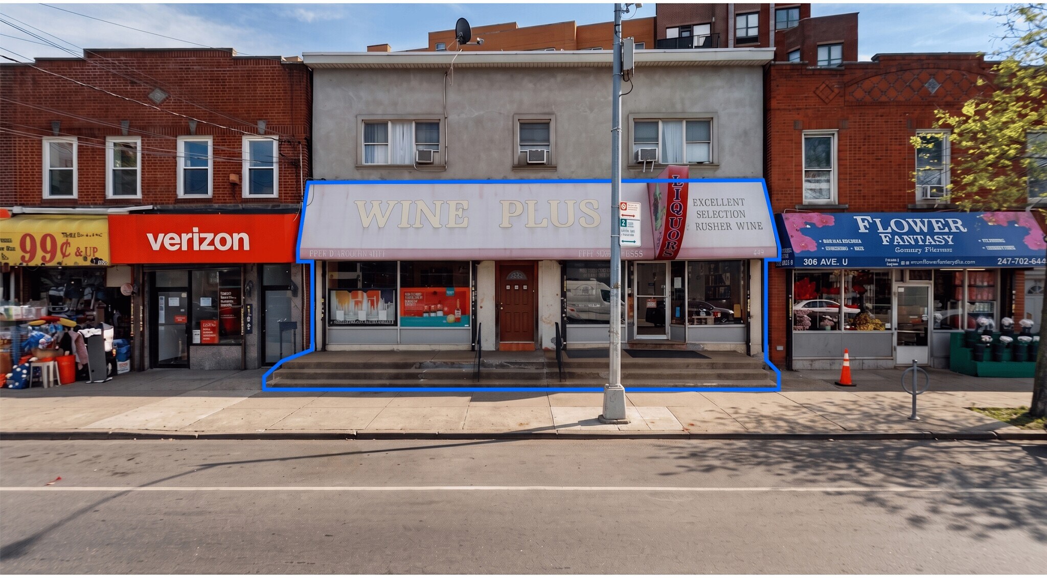 310-312 Avenue U, Brooklyn, NY à vendre Photo de l’immeuble– Image 1 sur 2