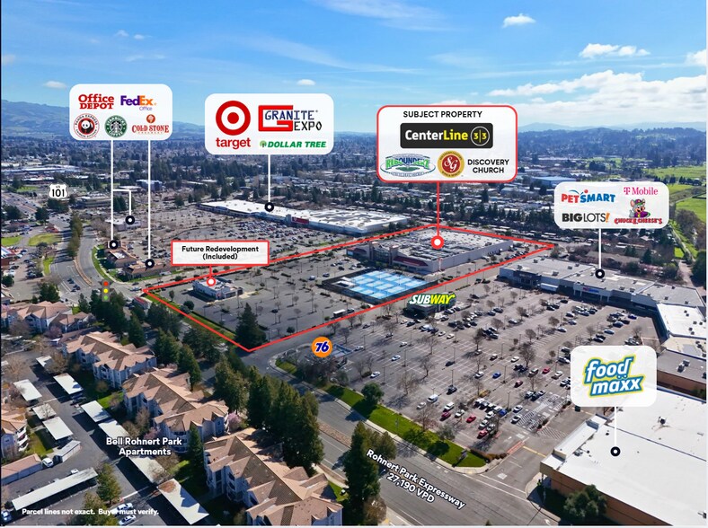 501 Rohnert Park Expy W, Rohnert Park, CA à vendre - Photo de l’immeuble – Image 2 sur 7