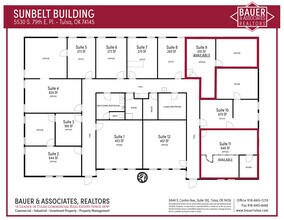 5530 S 79th Pl, Tulsa, OK à louer Plan de site– Image 1 sur 1