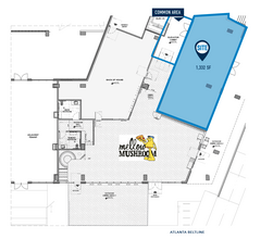 1015 Boulevard SE, Atlanta, GA à louer Plan de site– Image 1 sur 1