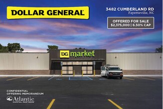 Plus de détails pour 3482 Cumberland rd, Fayetteville, NC - Local commercial à vendre