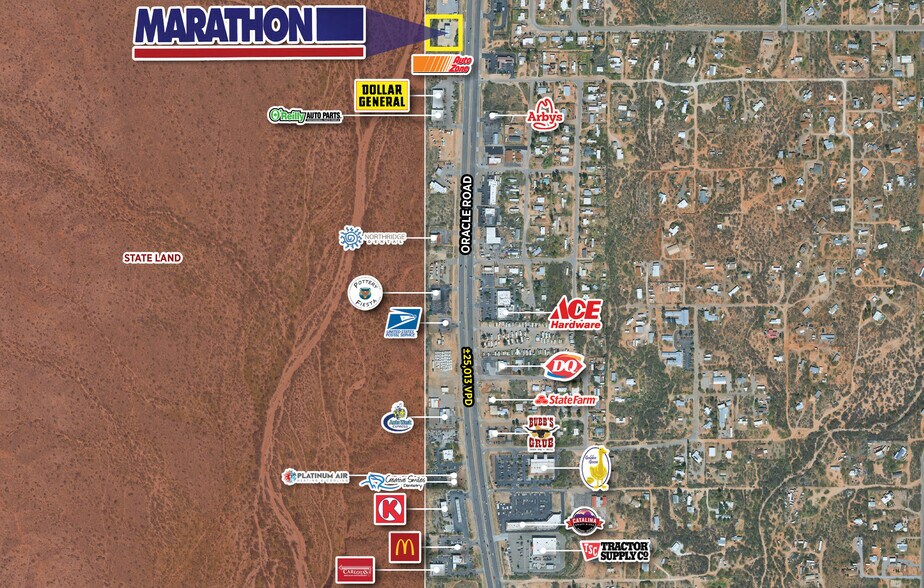 16455 N Oracle Rd, Tucson, AZ à vendre - Photo de l’immeuble – Image 3 sur 3