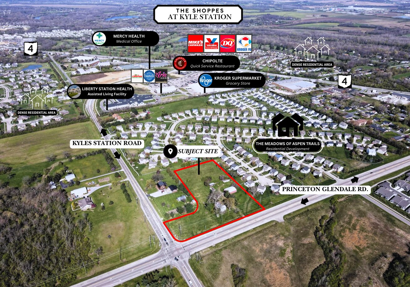 5343 Princeton Glendale Rd, Hamilton, OH à vendre Photo principale– Image 1 sur 16