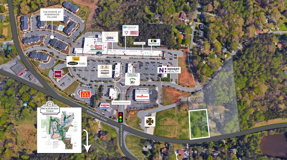 5125 Robinhood Rd, Winston-Salem, NC à vendre - Photo de l’immeuble – Image 2 sur 7