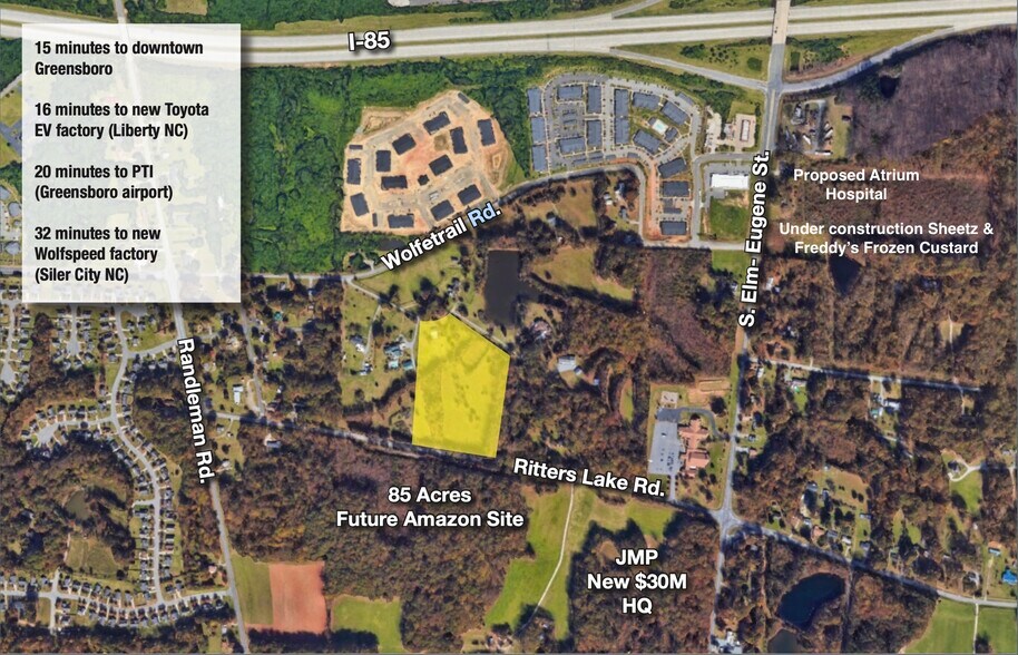 155 Wolfetrail Rd, Greensboro, NC à vendre - Photo de l’immeuble – Image 3 sur 16