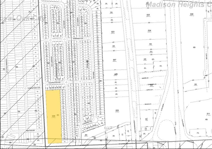 29048-29098 N Campbell Rd, Madison Heights, MI à vendre - Plan cadastral – Image 3 sur 6
