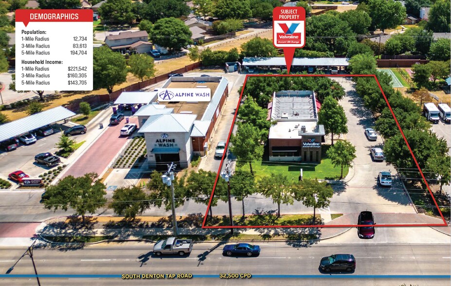 254 S Denton Tap Rd, Coppell, TX à vendre - Aérien – Image 3 sur 7