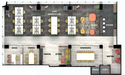 151 Bloor St W, Toronto, ON à louer Plan d’étage– Image 1 sur 1