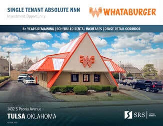 Plus de détails pour 1432 S Peoria Ave, Tulsa, OK - Local commercial à vendre