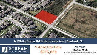 Plus de détails pour 3870 Narcissus Ave, Sanford, FL - Terrain à vendre