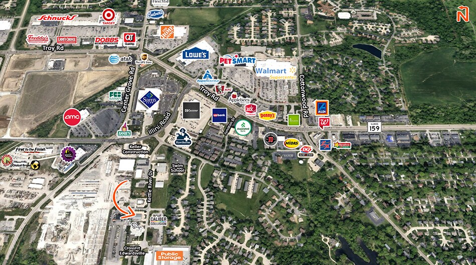 20B Kettle River Dr, Glen Carbon, IL à louer - Photo de l’immeuble – Image 2 sur 7