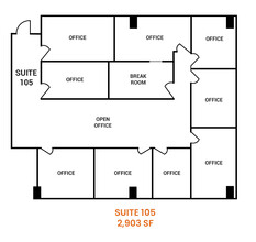 1101 W Mineral Ave, Littleton, CO à louer Plan d’étage– Image 1 sur 1