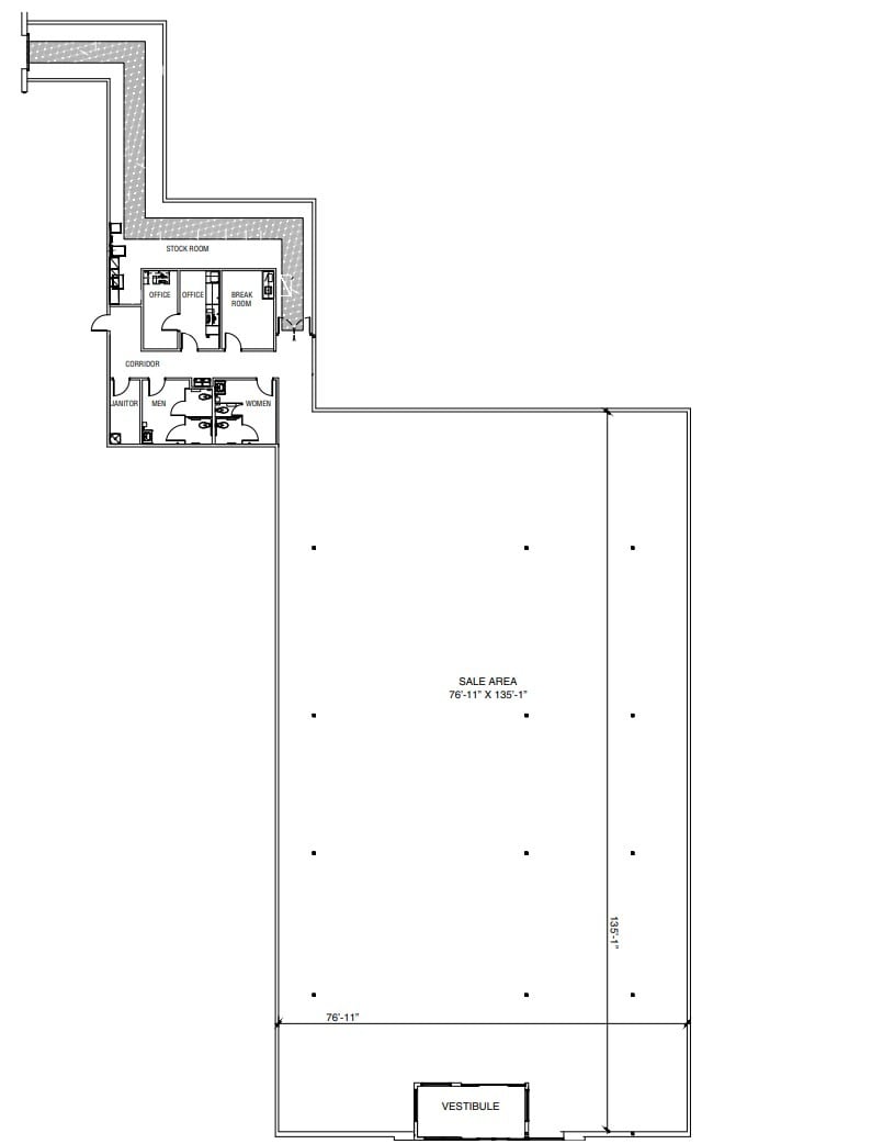 910-962 22nd Ave S, Brookings, SD à louer Plan d’étage– Image 1 sur 2