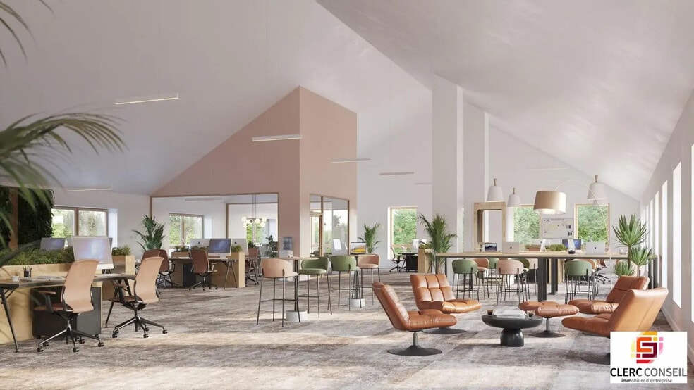 Bureau dans Saint-Martin-du-Vivier à vendre - Photo de l’immeuble – Image 1 sur 4