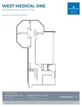 12121 Richmond Ave, Houston, TX à louer Plan d’étage– Image 1 sur 2