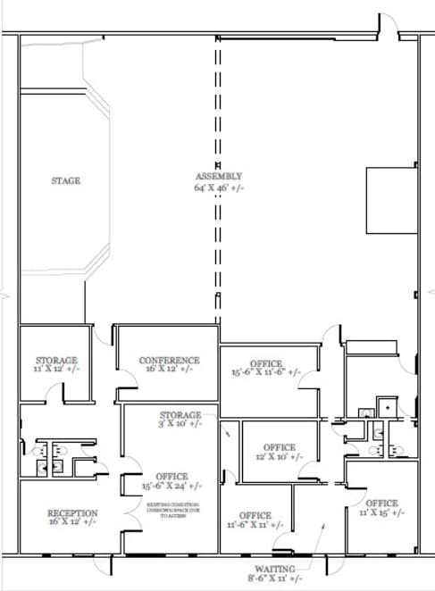 1100-1120 Luke St, Irving, TX à louer Plan d’étage– Image 1 sur 1