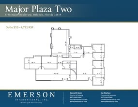 5750 Major Blvd, Orlando, FL à louer Plan de site– Image 1 sur 1