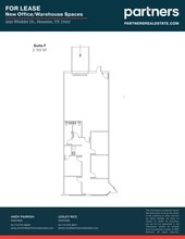 9189 Winkler Dr, Houston, TX à louer Plan de site– Image 1 sur 1