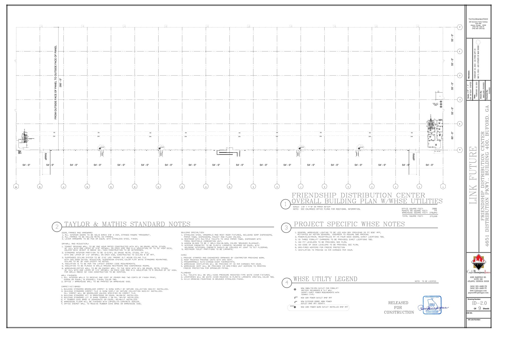 100 Friendship Rd, Buford, GA à louer Plan de site– Image 1 sur 1