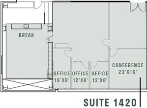 451 A St, San Diego, CA à louer Plan d’étage– Image 1 sur 1