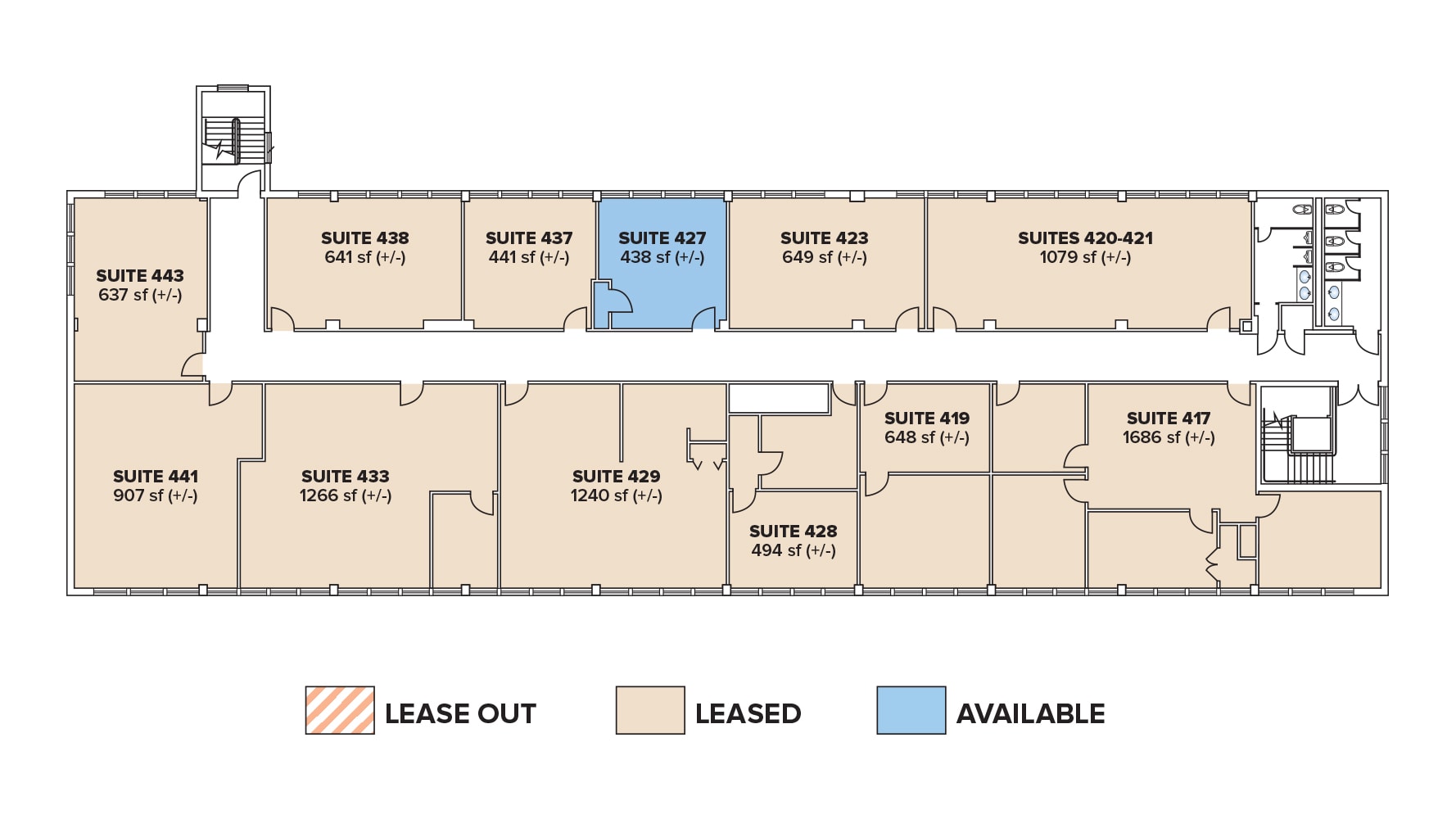 471 S Oxford Valley Rd, Fairless Hills, PA à louer Plan d’étage– Image 1 sur 1