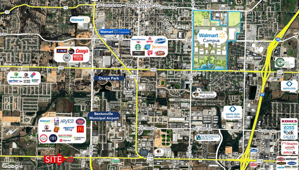 SW Regional Airport Blvd, Bentonville, AR à vendre - Photo de l’immeuble – Image 3 sur 5