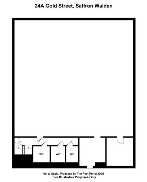 24 Gold St, Saffron Walden à louer - Plan d’étage – Image 3 sur 6