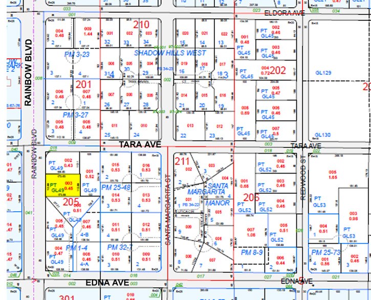 2830 S Rainbow Blvd, Las Vegas, NV à vendre - Plan cadastral – Image 3 sur 5