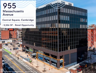 Plus de détails pour 955 Massachusetts Ave, Cambridge, MA - Local commercial à louer
