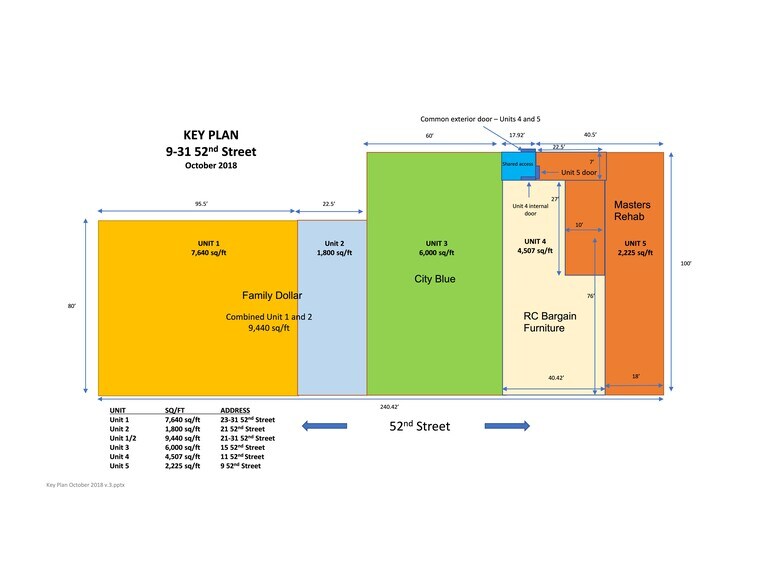 21 N 52nd St, Philadelphia, PA à louer - Plan de site – Image 1 sur 7