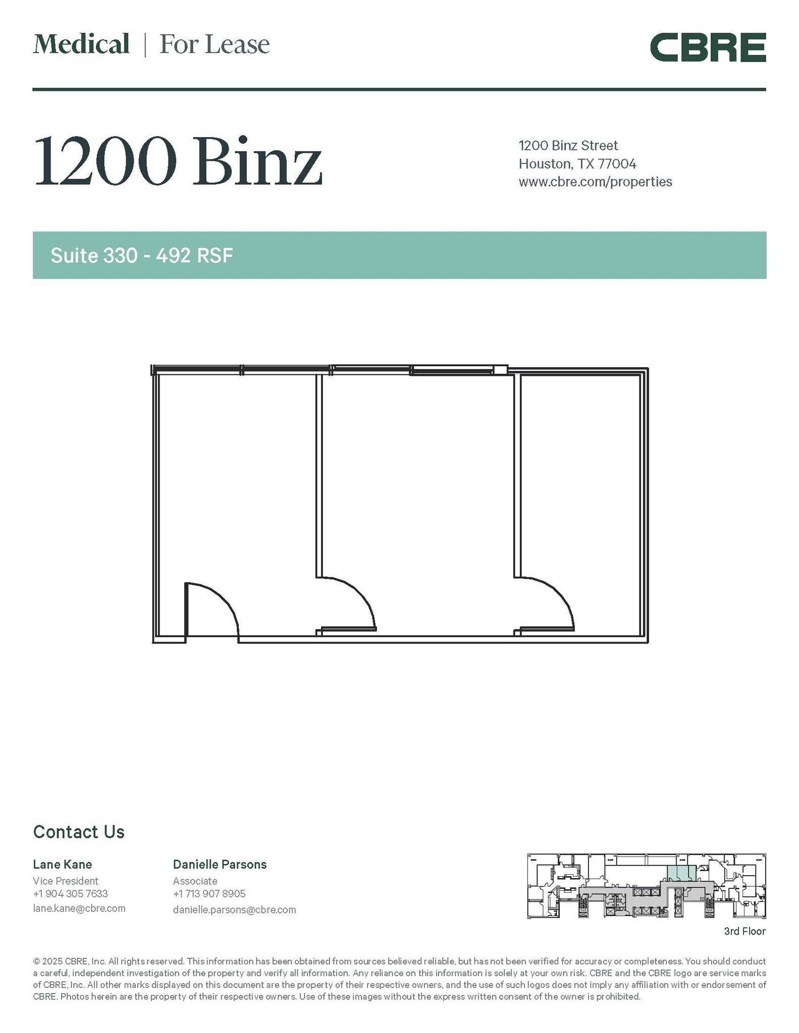 1200 Binz St, Houston, TX à louer Photo intérieure– Image 1 sur 1