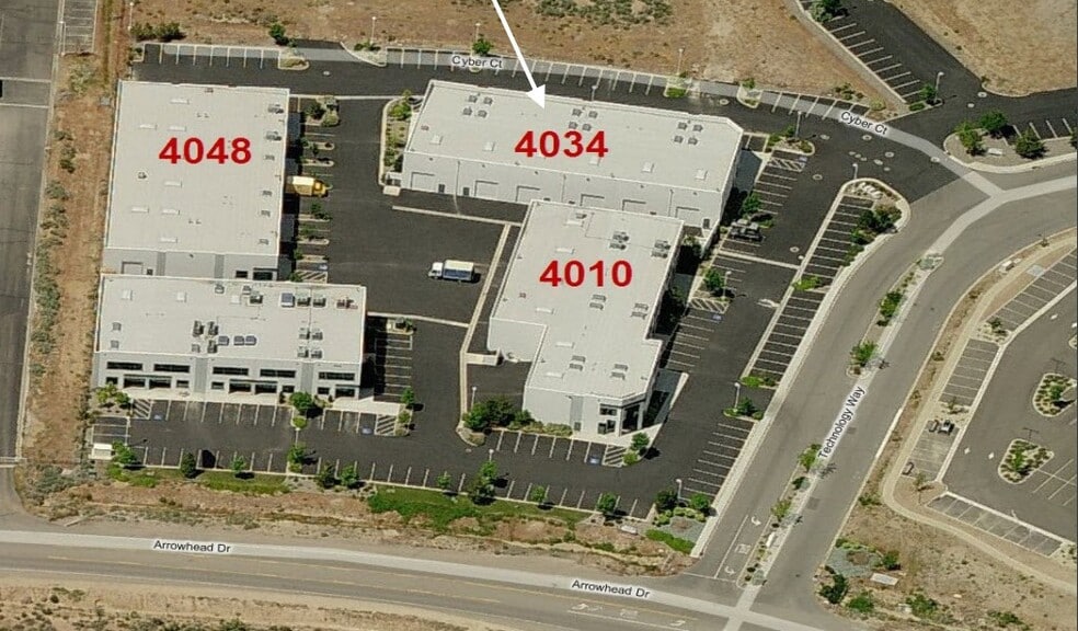 4034 Technology Way, Carson City, NV à louer - Aérien – Image 2 sur 4