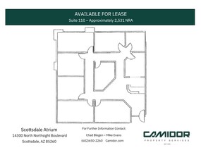 14300 N Northsight Blvd, Scottsdale, AZ à louer Plan d’étage– Image 1 sur 1