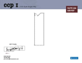 3131 S Vaughn Way, Aurora, CO à louer Plan d’étage– Image 2 sur 2