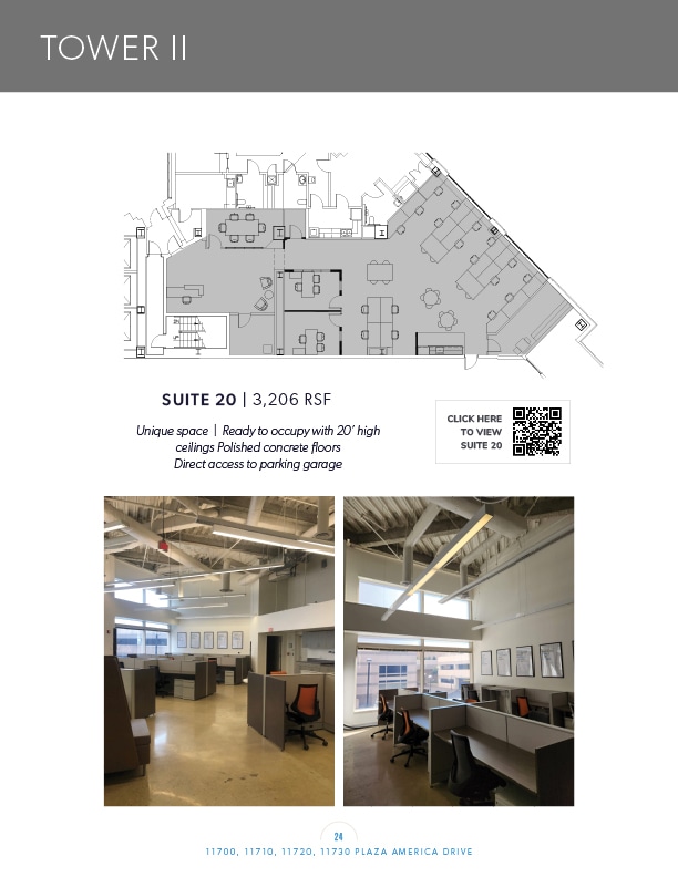 11700 Plaza America Dr, Reston, VA à louer Plan d’étage– Image 1 sur 1