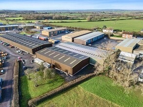 Cadbury Business Park, Sparkford, SOM - Vue aérienne vue de carte - Image1