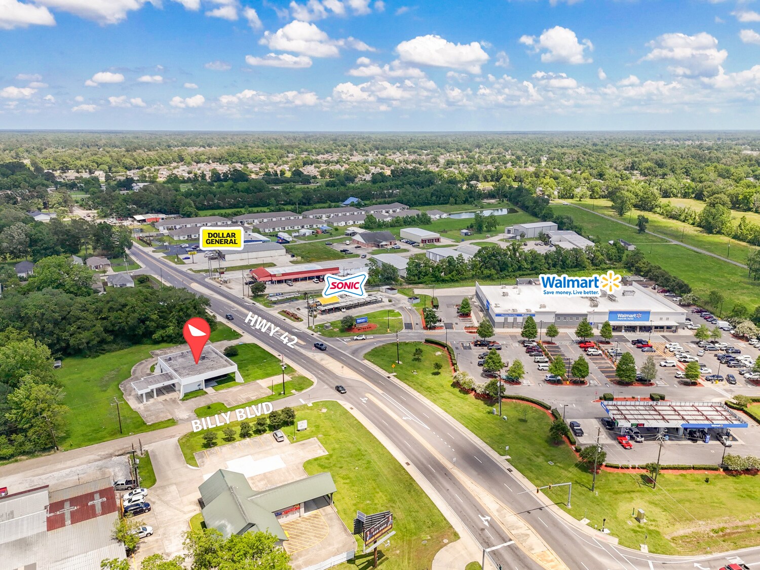 41012 Highway 42, Prairieville, LA à vendre Photo de l’immeuble– Image 1 sur 7