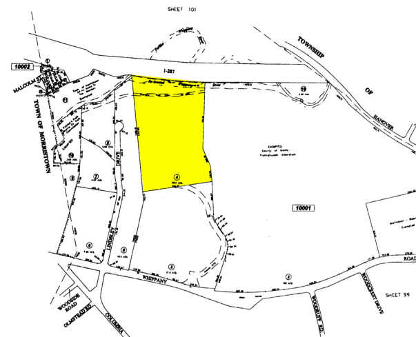 44 Whippany Rd, Morristown, NJ à louer - Plan cadastral – Image 2 sur 16