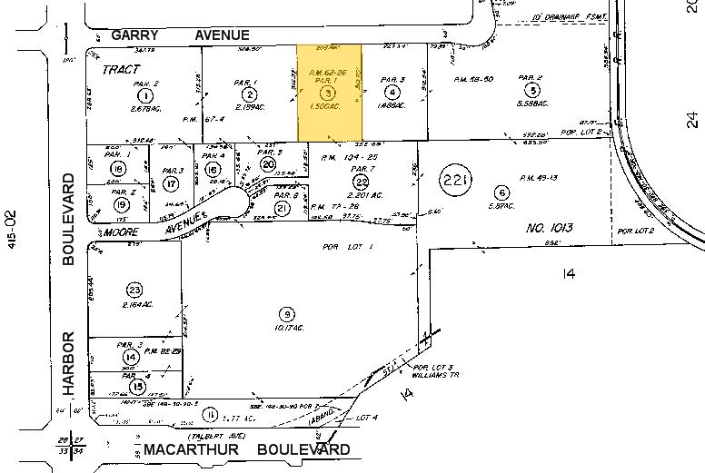 3530 W Garry Ave, Santa Ana, CA à vendre - Plan cadastral – Image 3 sur 4