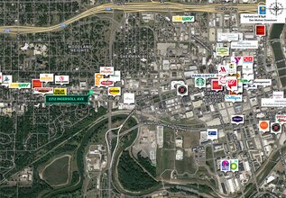 2212 Ingersoll Ave, Des Moines, IA - VUE AÉRIENNE  vue de carte