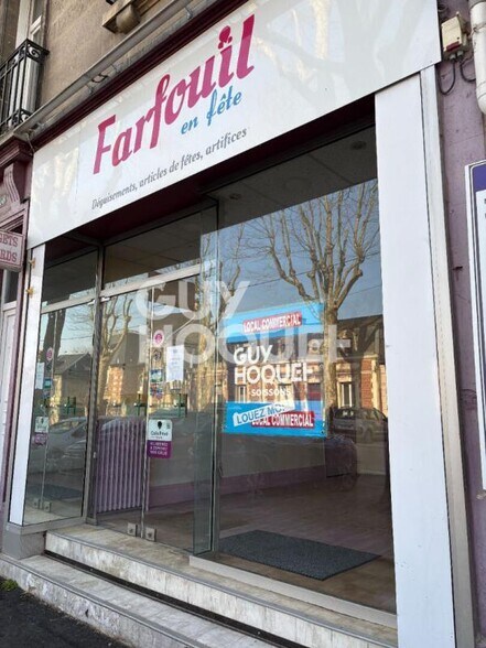 Local commercial dans Soissons à louer - Photo de l’immeuble – Image 1 sur 5