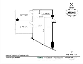 5555 Glenridge Connector, Atlanta, GA à louer Plan d’étage– Image 1 sur 1