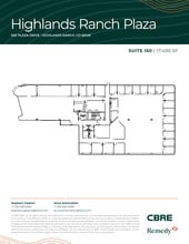 630 Plaza Dr, Highlands Ranch, CO à louer Plan d’étage– Image 1 sur 13