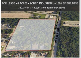 Plus de détails pour 7522 WB&A Rd, Glen Burnie, MD - Industriel/Logistique à louer