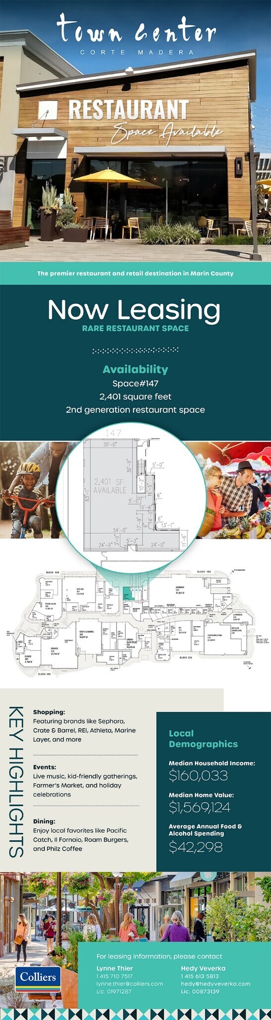 770 Tamalpais Dr, Corte Madera, CA à louer Plan de site– Image 1 sur 1