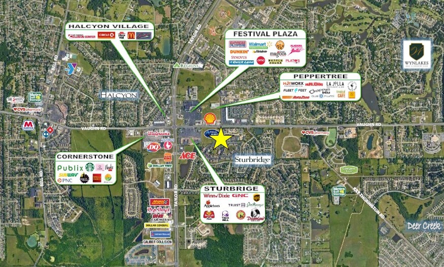 4.86 Acres Vaughn Road, Montgomery, AL à vendre - Photo de l’immeuble – Image 3 sur 5