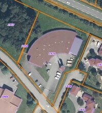 Ceyzériat, AIN - VUE AÉRIENNE vue de carte