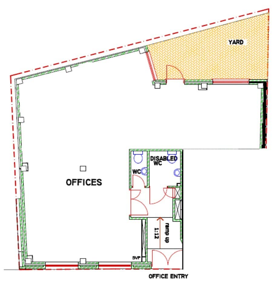 33 Gloucester St, Jersey à louer Plan d’étage– Image 1 sur 1