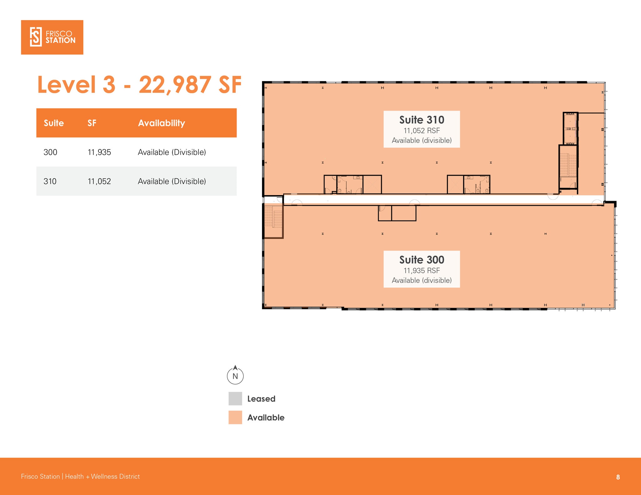 3501 Wellness Way, Frisco, TX à louer Plan d’étage– Image 1 sur 1